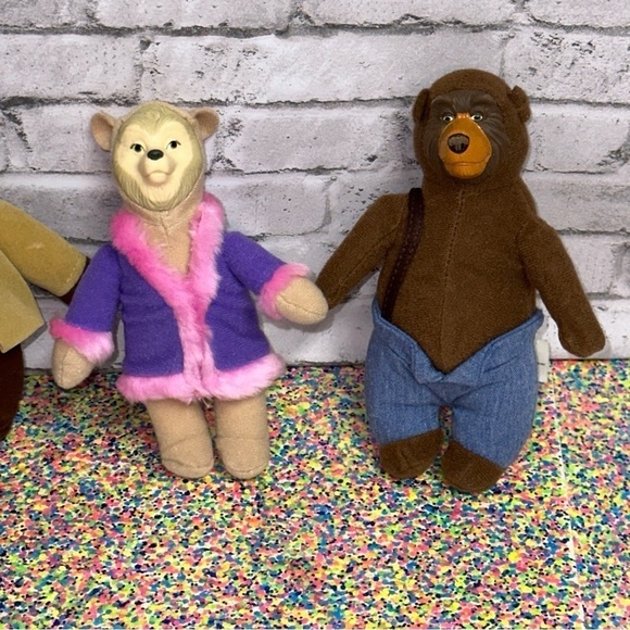 Vintage Disney The Country Bears  McDonald's Happy Meal Toys Plush Set of 3 - Picture 3 of 10
